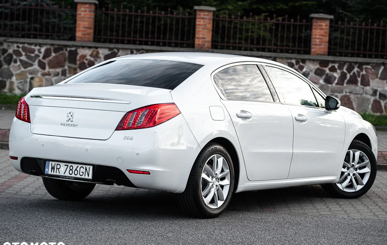 Peugeot 508 cena 26900 przebieg: 181000, rok produkcji 2011 z Jaraczewo małe 326
